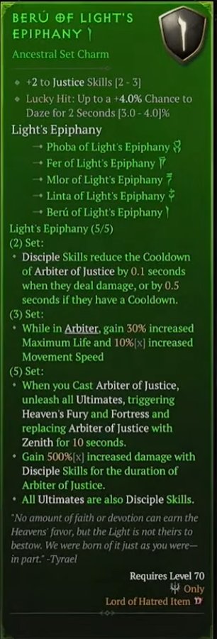 Berú of Light's Epiphany